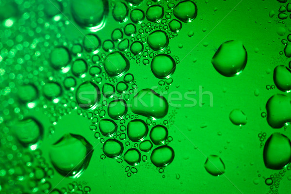 Refreshing green watery background Stock photo © lightpoet
