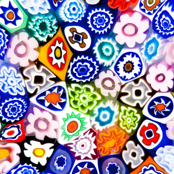 Colorido moderna vidrio arte textura diferente Foto stock © lightpoet