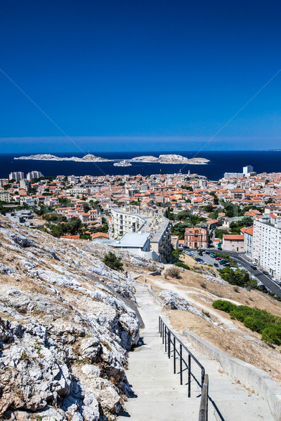 View of Marseille, southern France Stock photo © lightpoet