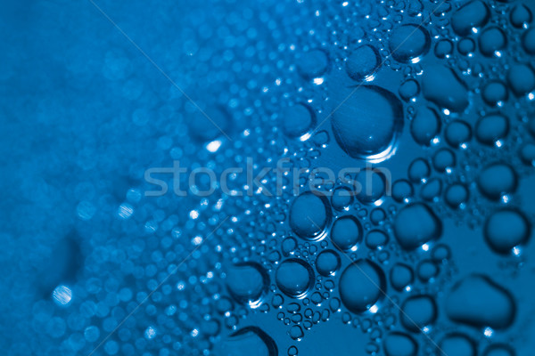 Refreshing blue watery background (shallow DOF) Stock photo © lightpoet