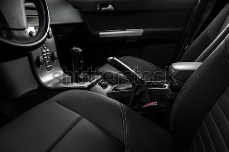 Modern car interior (color toned image) Stock photo © lightpoet