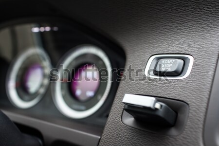 Modern car interior Stock photo © lightpoet
