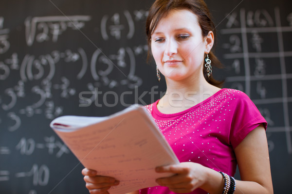 かなり 小さな 大学生 数学 クラス 色 ストックフォト © lightpoet