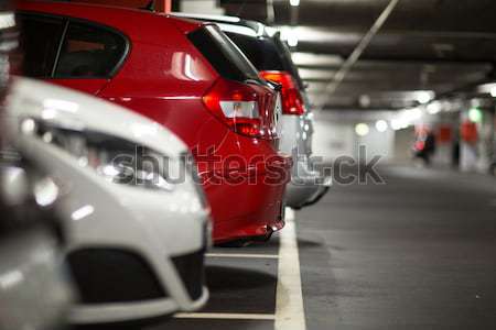 Stock photo: Underground parking/garage 