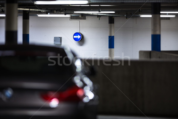 Underground parking/garage Stock photo © lightpoet