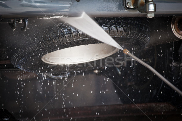 cars in a carwash Stock photo © lightpoet