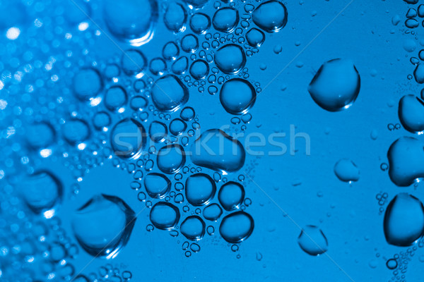 Refreshing blue watery background (shallow DOF) Stock photo © lightpoet