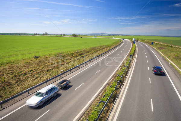 Zdjęcia stock: Autostrady · ruchu · słoneczny · lata · dzień · miasta