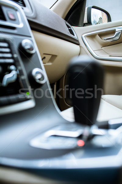 Modern car interior Stock photo © lightpoet