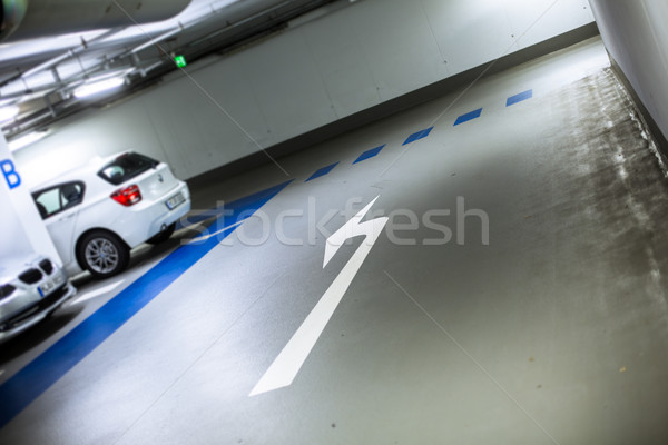 Underground parking/garage Stock photo © lightpoet