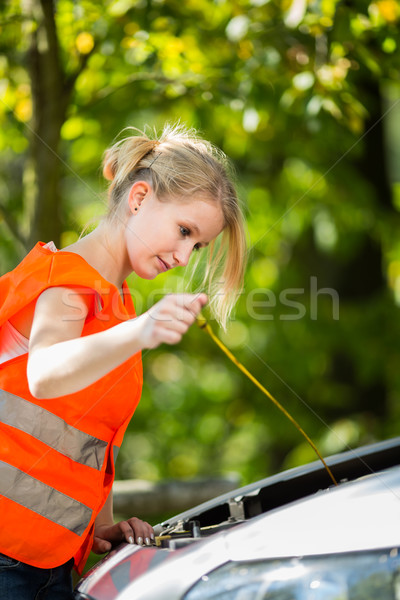 Young female driver Stock photo © lightpoet