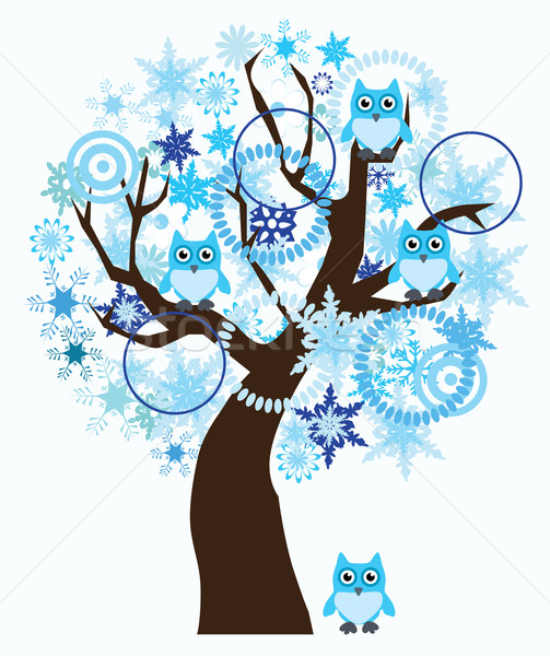 Winter Tree Stock photo © lilac