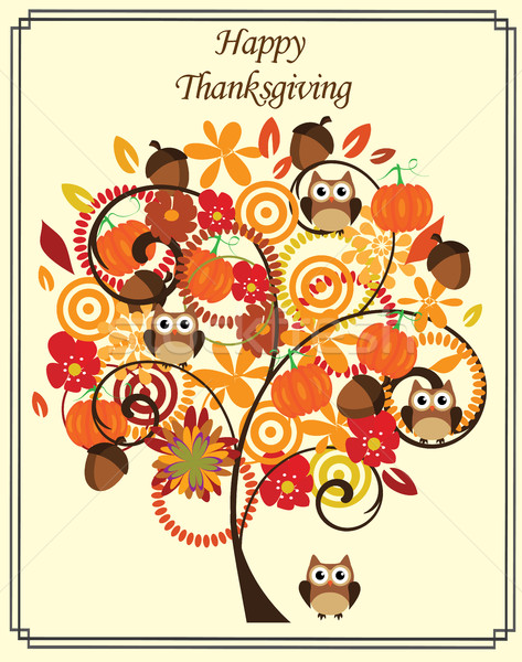 vector fall background Stock photo © lilac
