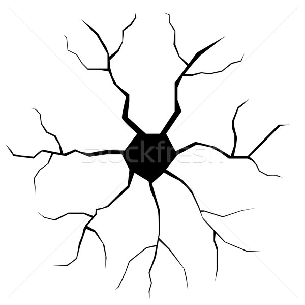 Stock photo: Cracks