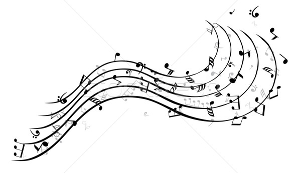 音符 ベクトル ダンス 抽象的な にログイン 鳥 ストックフォト © lilac