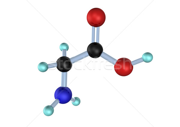 Molecule Glycine Stock photo © limbi007