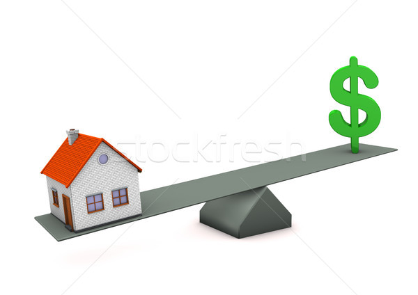House Dollar Balance Stock photo © limbi007