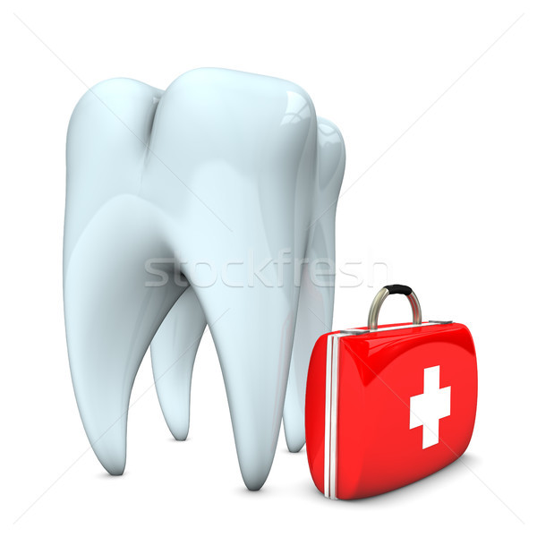 Tooth Emergency Case Stock photo © limbi007