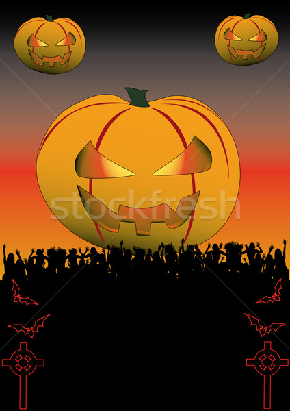 Halloween Celtic Stock photo © limbi007