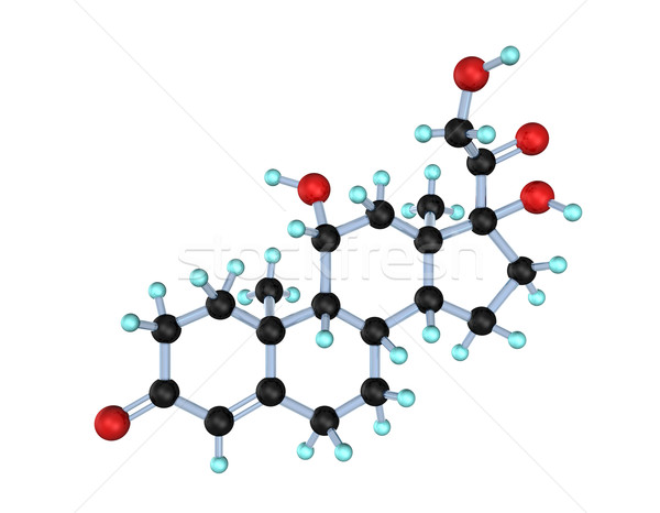 3D-Darstellung Aussehen Wissenschaft Labor Chemie chemischen Stock foto © limbi007