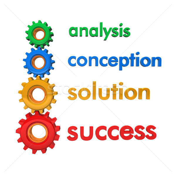 Analysis Conception Solution Success Stock photo © limbi007