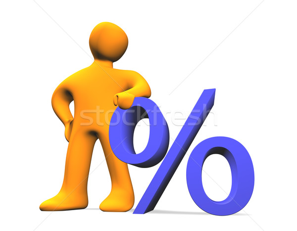 Price Fall 3D Stock photo © limbi007