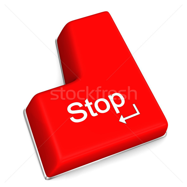 Stop Enter Key Stock photo © limbi007