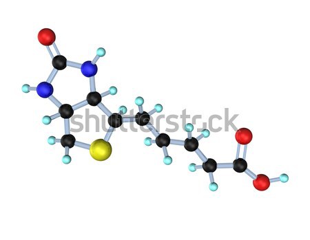 Stock photo: Molecule Cysteine L and D
