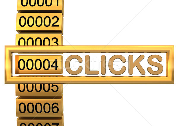 Golden Clicks Stock photo © limbi007