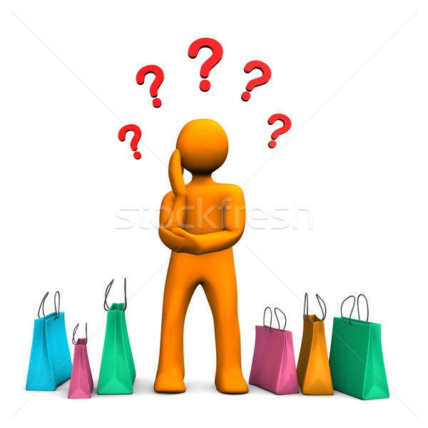 Shopping Question Stock photo © limbi007