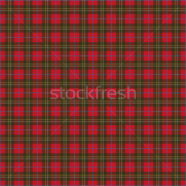 Scottish Tartan Pattern Stock photo © limbi007