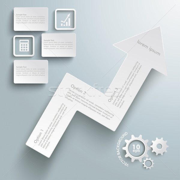 Arrow Chart Success Stock photo © limbi007