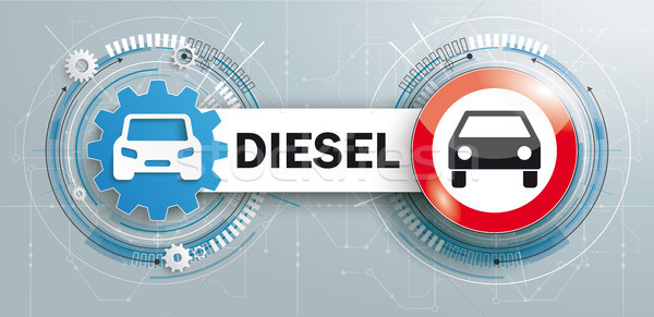 Futuristic unelte maşină construcţie diesel masini Imagine de stoc © limbi007