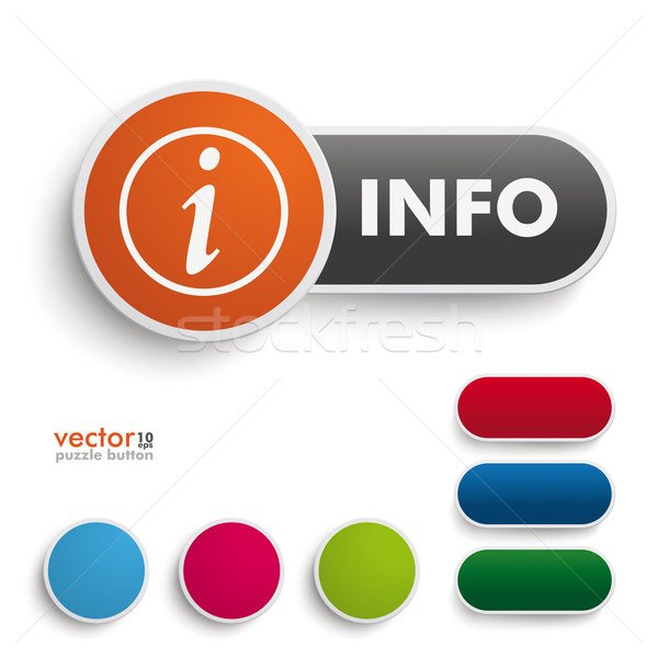 Info Button Stock photo © limbi007
