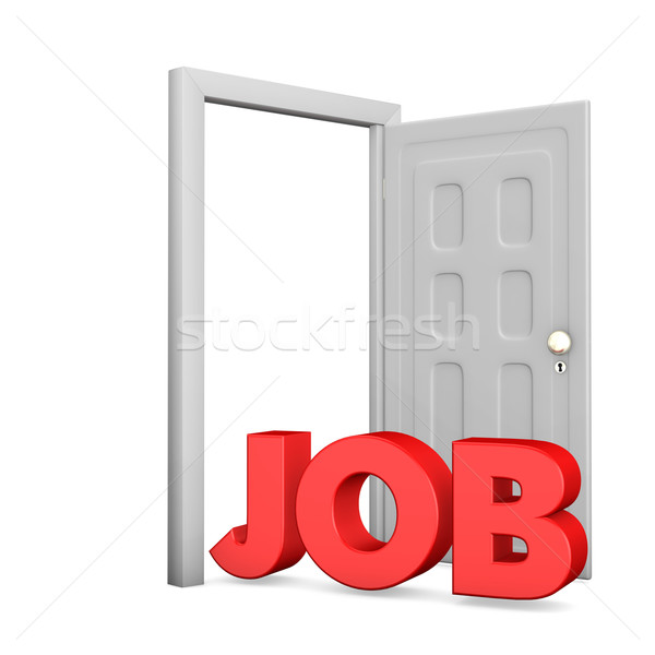Job Door Stock photo © limbi007