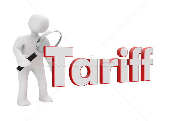 Manikin Loupe Tariff Stock photo © limbi007