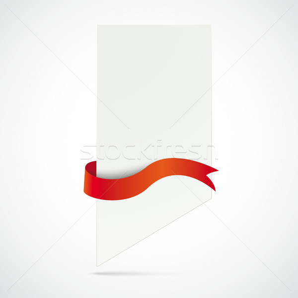 White Board Red Flag Stock photo © limbi007