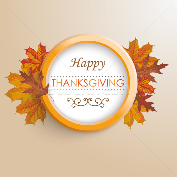 Thanksgiving Ring Foliage Stock photo © limbi007