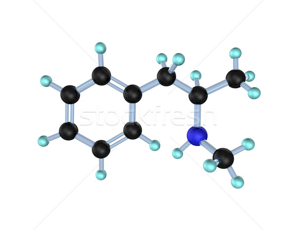 Molecule Methamphetamine Stock photo © limbi007