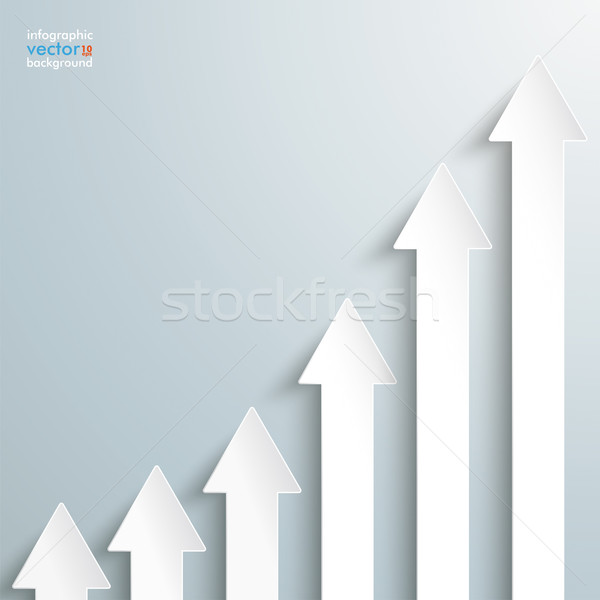 Arrows Chart Growth Stock photo © limbi007