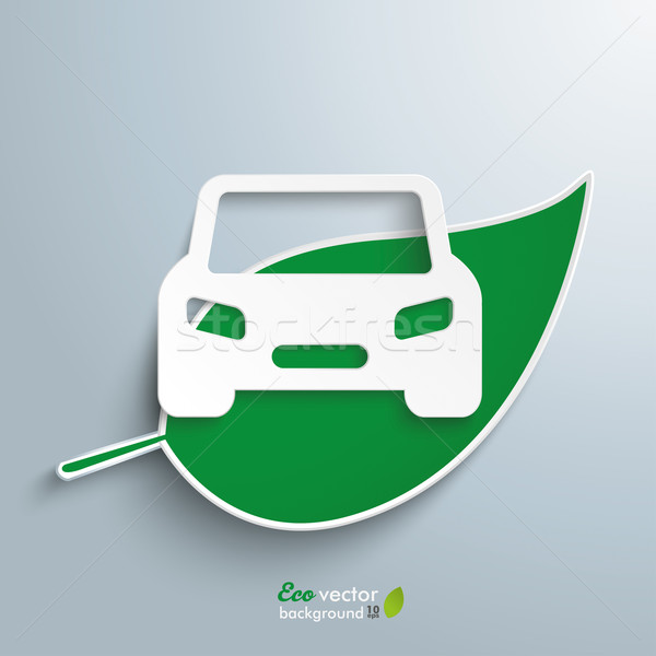 Green Leave Car Stock photo © limbi007