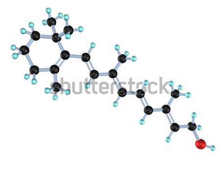 Molecule THC 3D Stock photo © limbi007