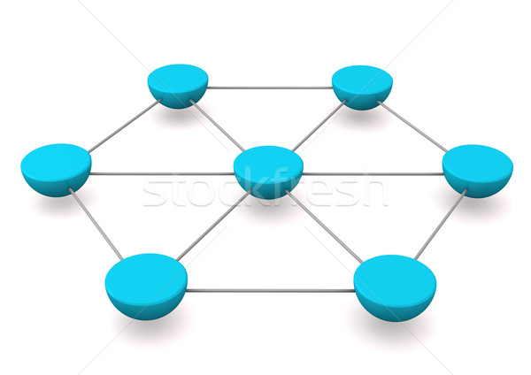 Cyan Networks Stock photo © limbi007