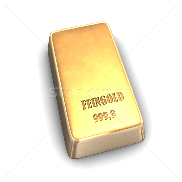 Fine Gold Bar Stock photo © limbi007