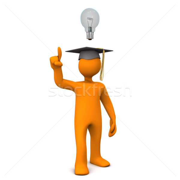 Graduate Bulb Stock photo © limbi007