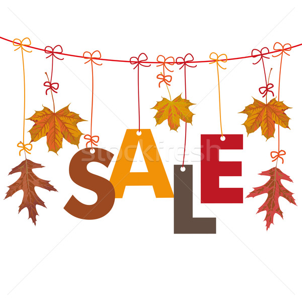 Stock photo: Hanging Foliage Sale