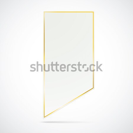 White Golden Marker Stock photo © limbi007