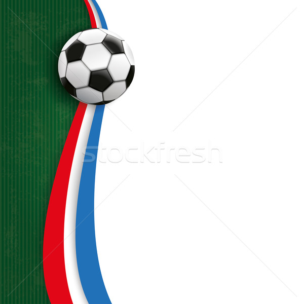 Football Oblong Cover France Stock photo © limbi007