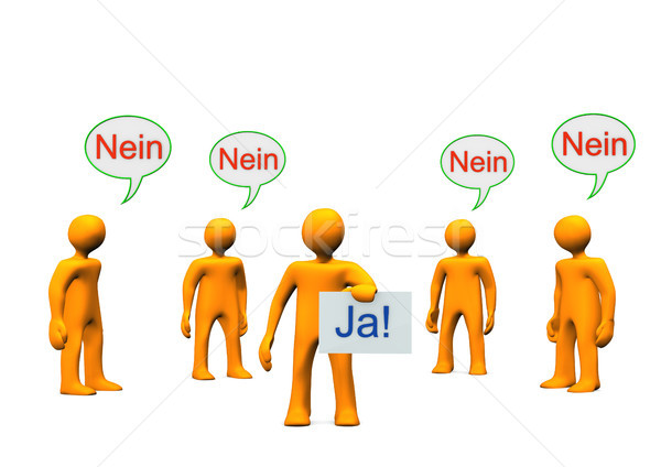 Yes No Stock photo © limbi007