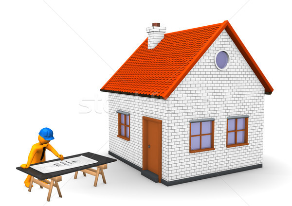 Architect House Stock photo © limbi007